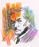 William Faulkner portrait